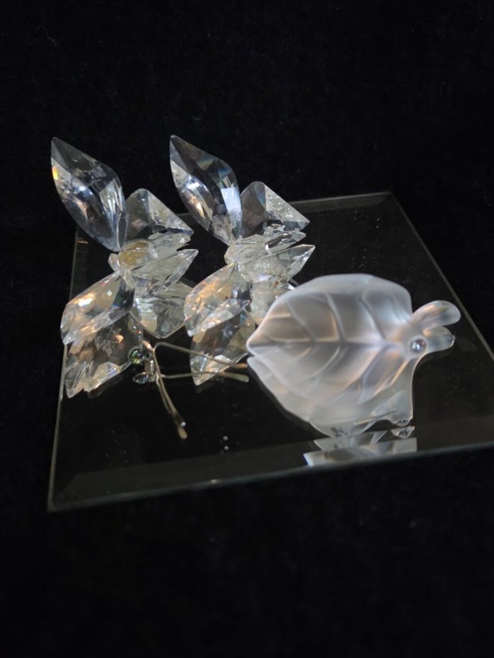 Swarovski Crystal Butterflies Figurine – Craft / Repair / Replacement Parts
